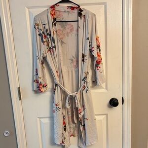 Floral Robe